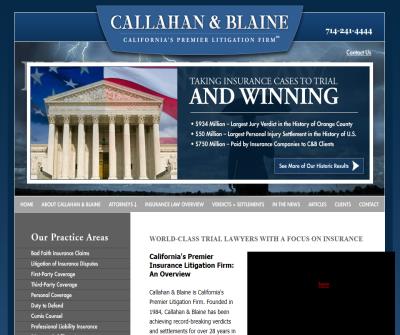 Callahan & Blaine - Insurance Law