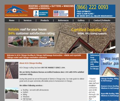 ACA PROFESSIONAL ROOFING AND HOME IMPROVEMENTS