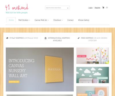 41 Orchard Nursery Wall Stickers