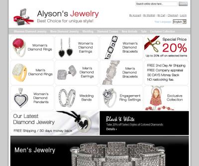 Diamond Jewelry Online, Engagement Rings, Pendants, Earrings
