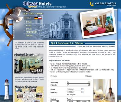 All Odessa hotels for all