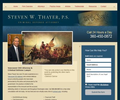 Steven W. Thayer, P.S., Attorneys at Law