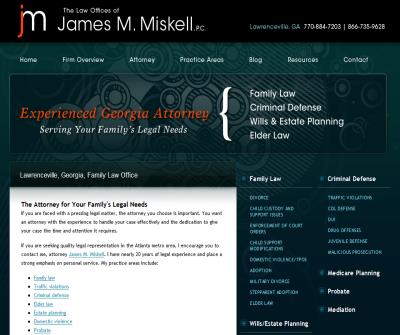 The Law Offices of James M. Miskell, P.C.