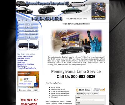 New Jersey and Philadelphia limousine and Airport Transportation