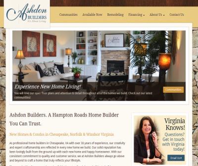 New Homes By Ashdon Builders