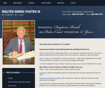 Walter Ewing Foster III, Attorney at Law