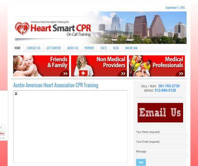 Heart Smart CPR -  Austin First Aid Training