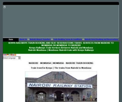 KENYA TRAIN BOOKING & TRAVEL | NAIROBI MOMBASA TRAIN BOOKING