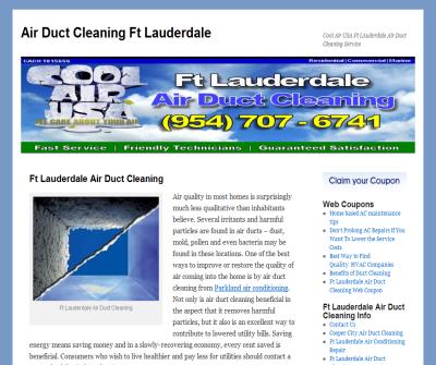 Cool Air Ft Lauderdale Air Duct Cleaning