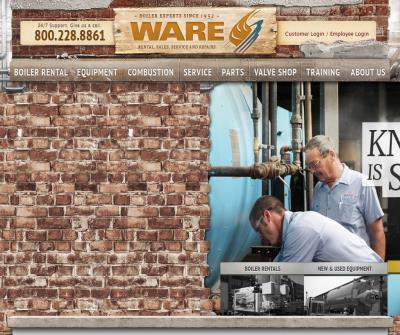 WARE boiler rentals and chiller rentals, boiler installation