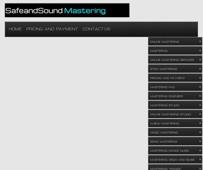 Online mastering studio