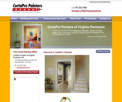 CertaPro Painters of Virginia Peninsula