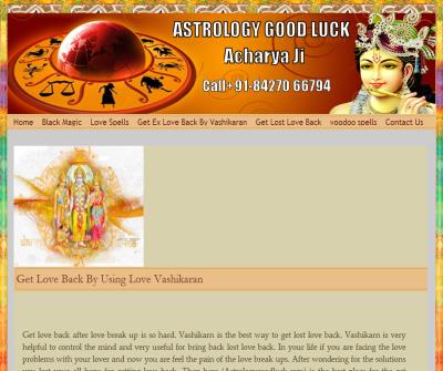 Vashikaran mantra use get love back