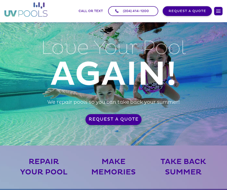 UV Pools - Your Pool Liner, Renovation & Repair Specialists