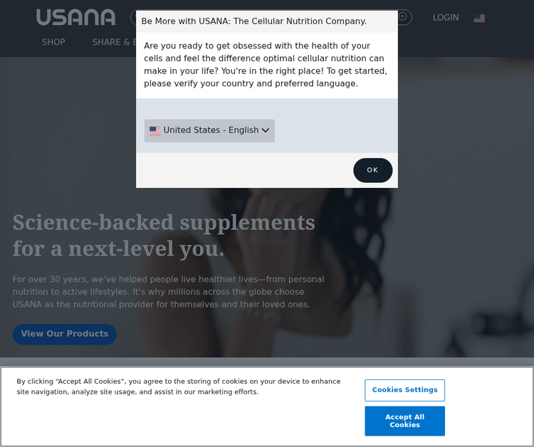 Whole Nutrition through Usana Health Sciences
