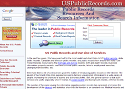 New Web Portal Reveals Facts Every Citizen Should Know About U.S. Public Records