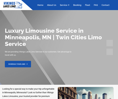 Vikings lakes limo : limousines services in Minneapolis  