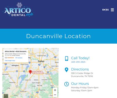 Artico Dental + Kids Duncanville