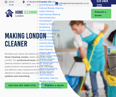 Home Cleaning London / Cleaners London