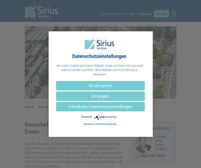 Sirius Business Park Essen