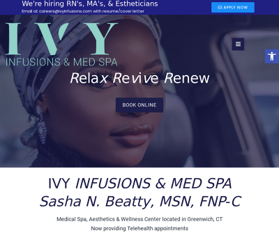 IVY Infusions & Medspa: Sasha Beatty, MSN, FNP-C
