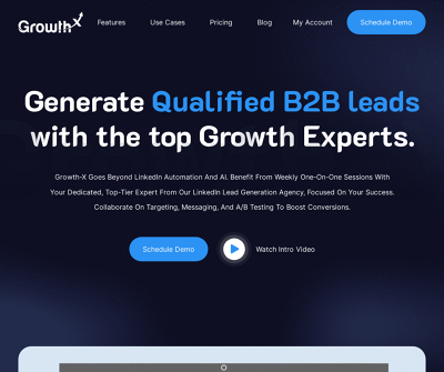 Growth-X, B2B LinkedIn Lead Generation, Worldwide