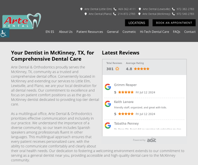 Arte Dental & Orthodontics McKinney