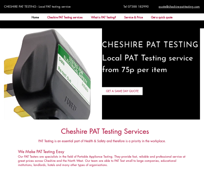 RB - Cheshire PAT Testing