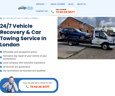 247 Vehicle Recovery London