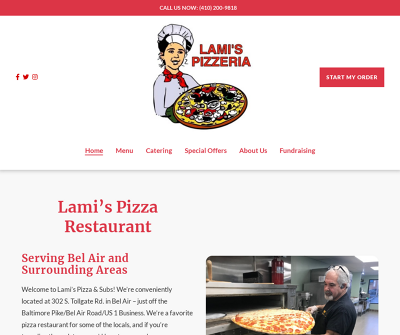 Pizza Restaurant in Bel Air MD | Lamis Pizza