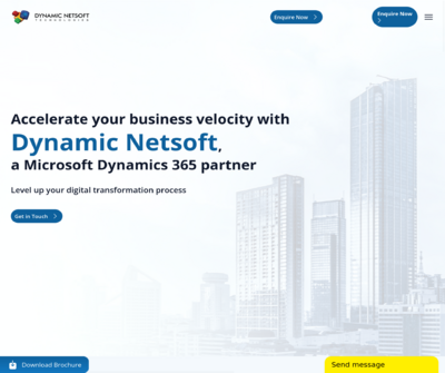 Dynamic Netsoft offering ERP & CRM solutions for property and construction industries 