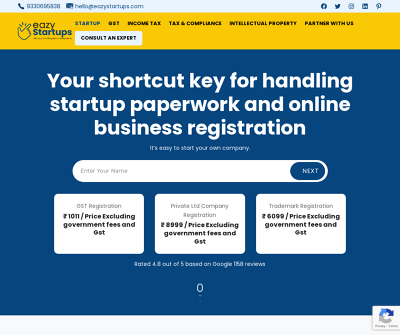 GST Registration | GST Return Filing Online - Eazy Startups