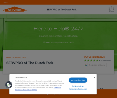 SERVPRO of The Dutch Fork