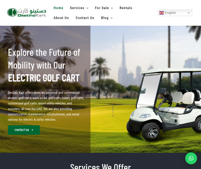Destinokart - Premium Electric Golf Carts
