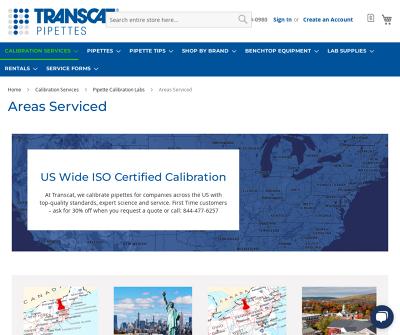 Transcat | San Diego, CA | Pipette Calibration Services
