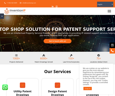 Leading Patent Drawings Company in USA & Canada | Intellect Property| InventionIP