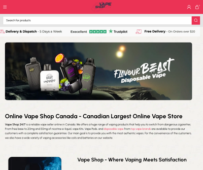 Online Vape Shop Canada | Vape Shop 24/7