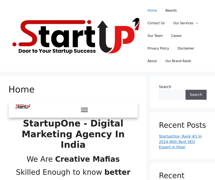 StartupOne - Digital Marketing Agency In India
