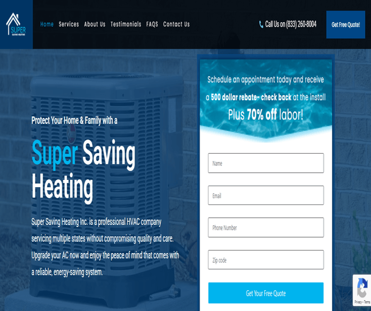 Super Saving Heating & Cooling
