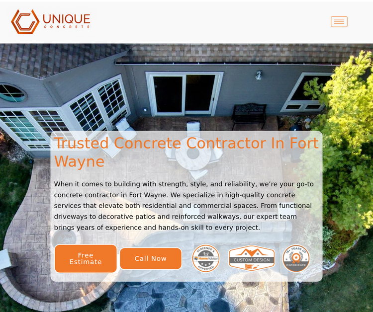 Trusted Concrete Contractor in Fort Wayne