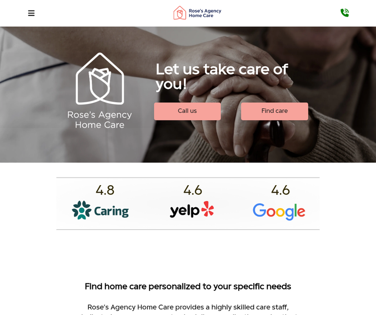 Rose's Agency Home Care