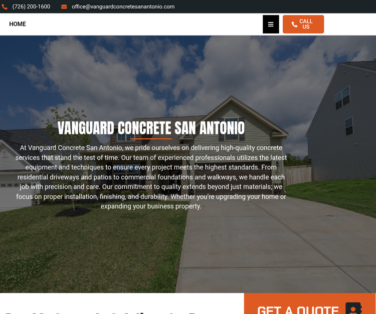 Vanguard Concrete San Antonio