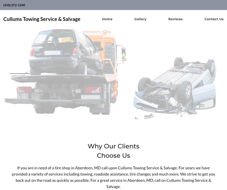 Cullums Towing Service & Salvage