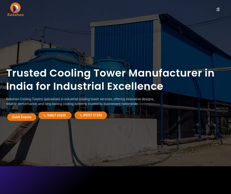 Leading Industrial Cooling Tower Manufacturer