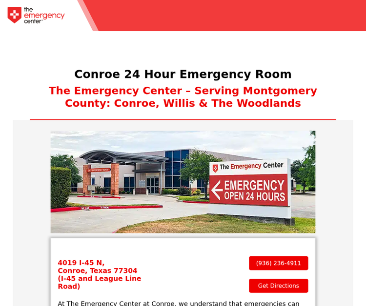 The Emergency Center at Conroe