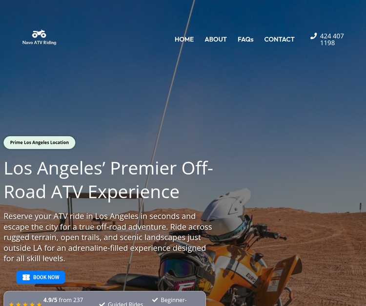 Los Angeles Premier Off‑Road ATV Experience