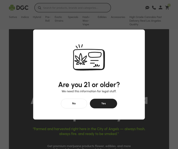 DA GREEN CORNER CANNABIS & WEED DELIVERY LOS ANGELES MARIJUANA DISPENSARY