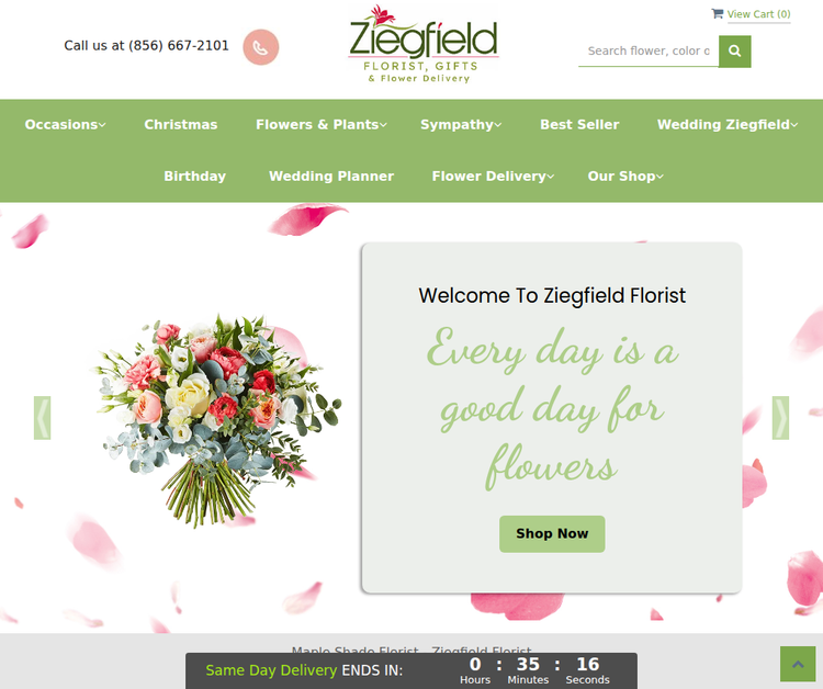 Ziegfield Florist, Gifts & Flower Delivery