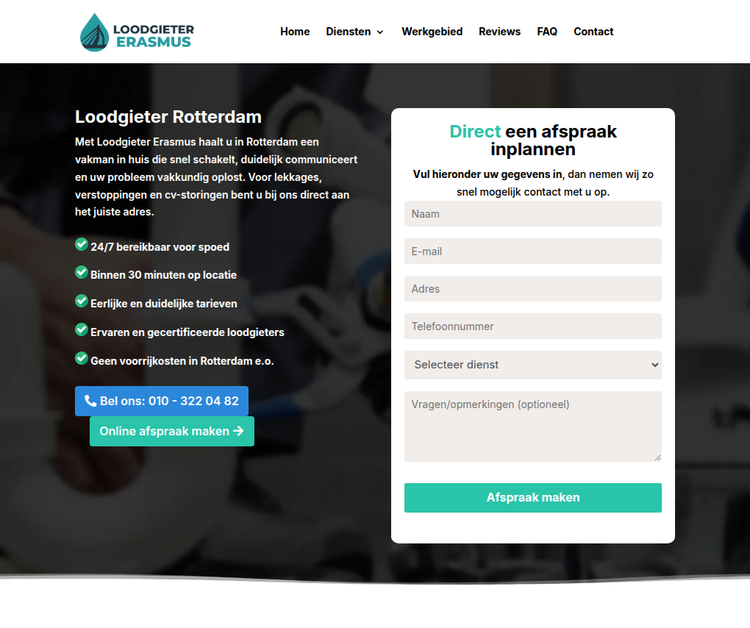 Professional Plumbing Services in Rotterdam