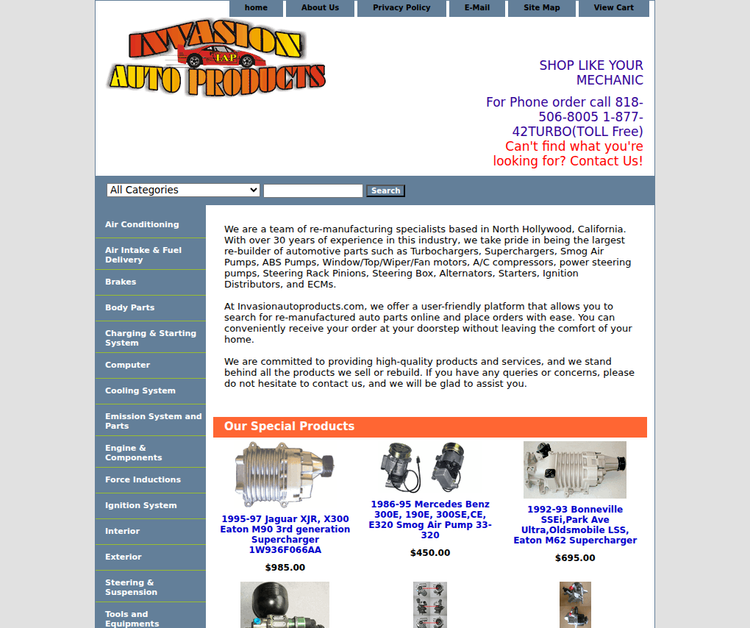Invasion Automotive Products
